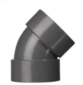 Elbow 45° Wavin PVC D GY