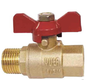 jual ball valve male