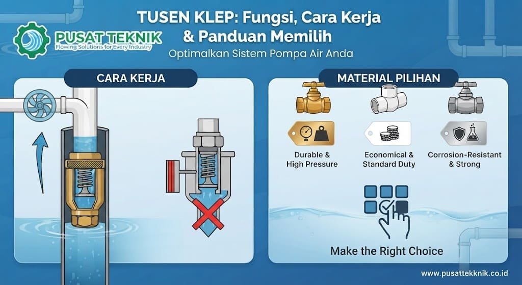Tusen Klep: Fungsi, Cara Kerja, dan Panduan Memilih yang Tepat
