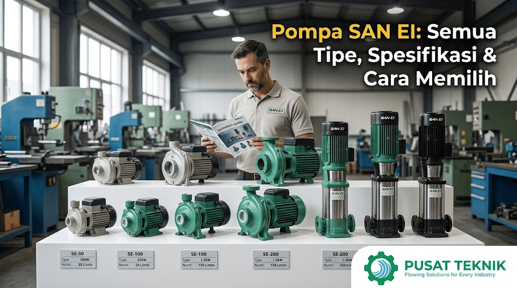 Pompa SAN EI: Semua Tipe, Spesifikasi & Cara Memilih
