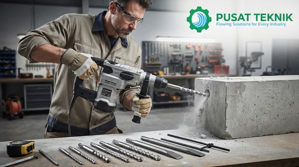 Rotary Hammer: Fungsi, Jenis, dan Cara Memilih yang Tepat