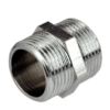 jual double nipple chrome
