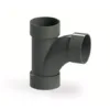 Large Radius Tee PVC D GY WAVIN