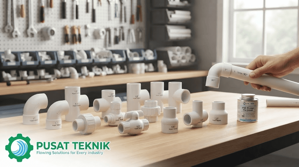 Fitting PVC: Jenis, Fungsi, dan Cara Memilih yang Tepat